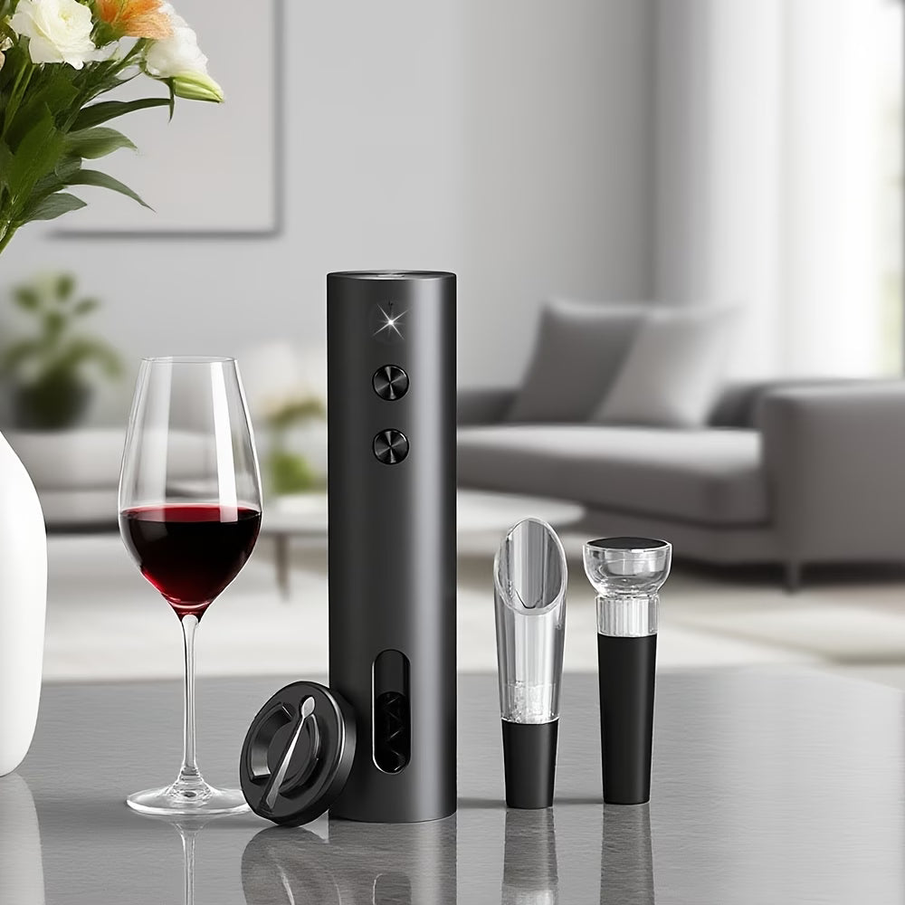 Kit abridor de vinho elétrico